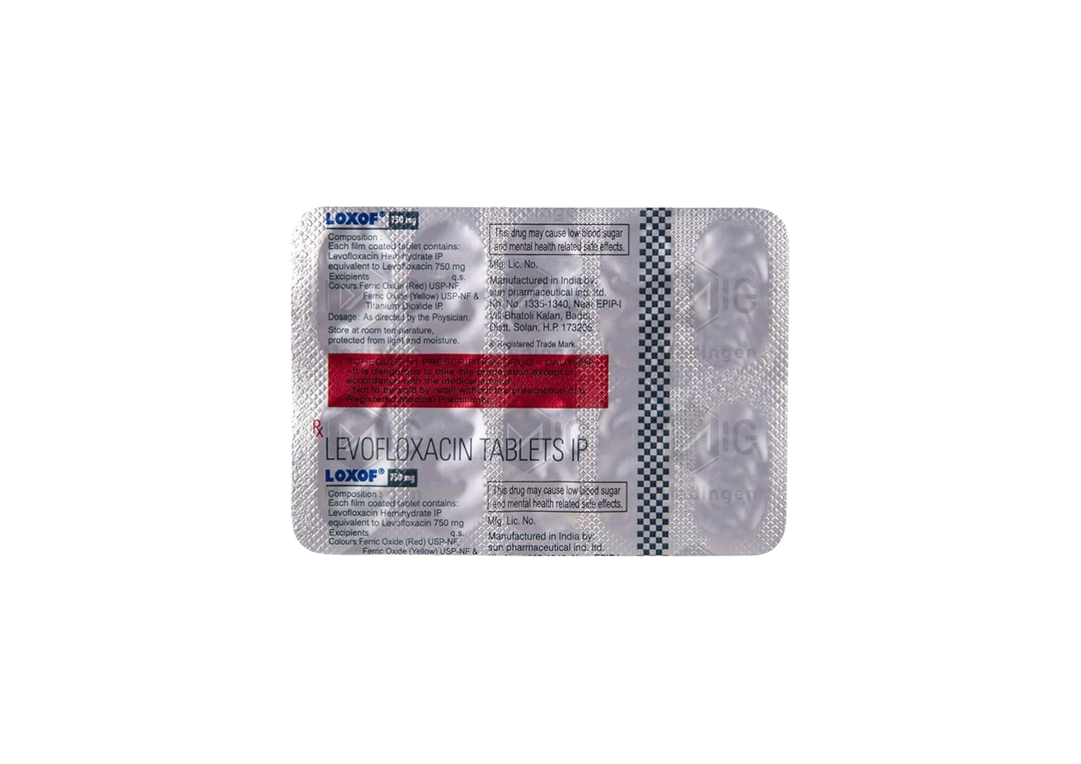 LOXOF 750MG